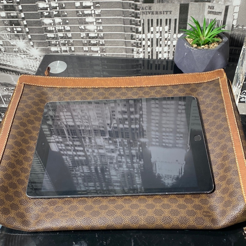 Authentic CELINE Macadam Laptop/Business Bag - Picture 5 of 16
